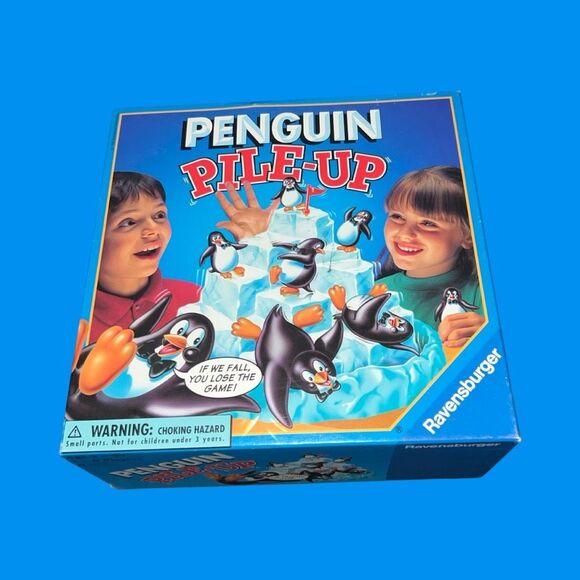 Vintage Ravensburger Penguin Pile Up Family Game - Picture 1 of 4